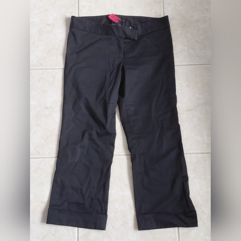 Guess Collection Black Bootcut Flared Pants